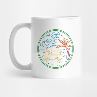 Tour Beach Mug